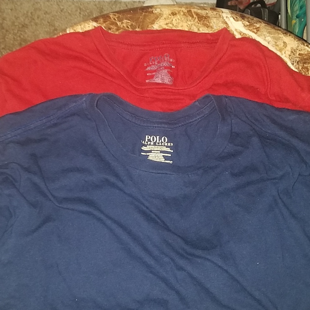 Two polo shirts